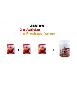 FitLine Zestaw Active-Set Aminokwasy Proshape Amino + 3x Activize Oxyplus